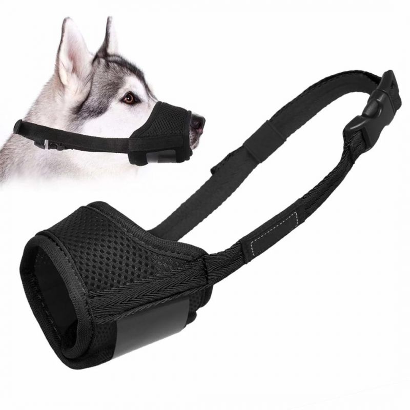Breathable Mesh Dog Muzzle Anti Bark Mouth Mask Pet Mouth Cover