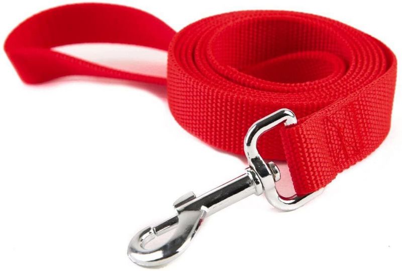 Traction Rope, 6 Feet, 1 Inch Wide Strong Durable Nylon Dog Training Leash