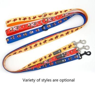 Custom Printed Soft Padded Walking Dog Leash