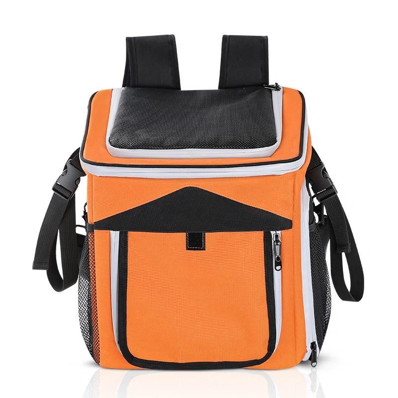 Portable Pet Carrier Booster Backpack Pet Carriers Pet Carrier Bicycle Basket Bag for Dog Cat