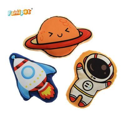 Astronaut Stuffed Squeaky Custom Interactive Plush Dog Toys