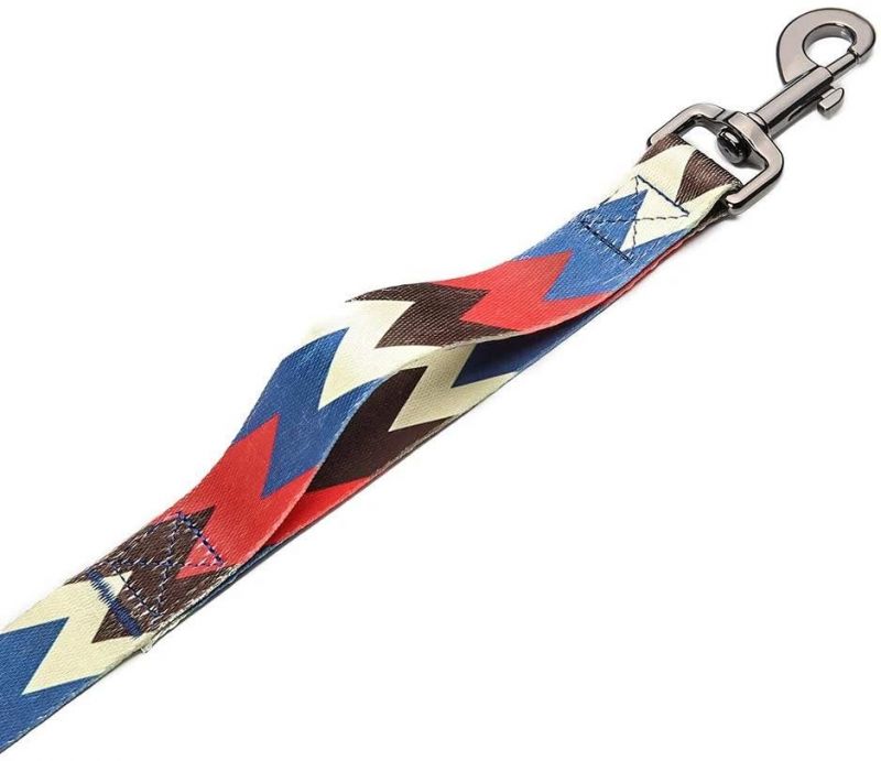 Neoprene Padded Soft Comfortable Pattern Dog Leash