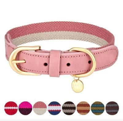 Comfort Ultra Soft Luxury Custom Pattern Dog Training Collar with Cute Bowknot