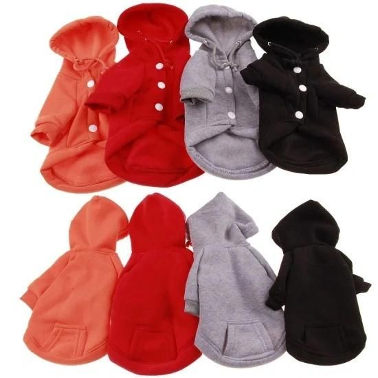 Hot Popular Small Dog Pullover Fleece Jacket Harness Pet Clothes