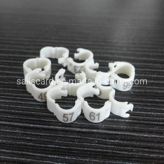 Plastic Clip Love Bird Rings for 2.7mm/3mm/4mm/4.5mm