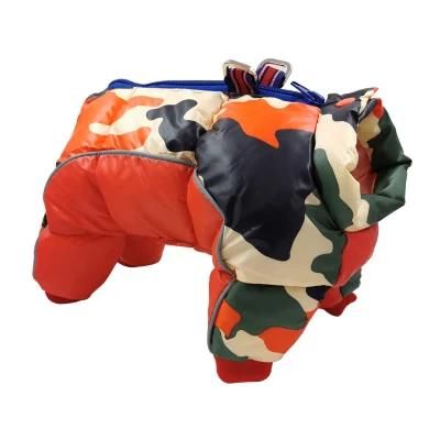 Winter Colorful Waterproof Thicker Cotton-Padded Warm Jacket Dog Pet Clothes