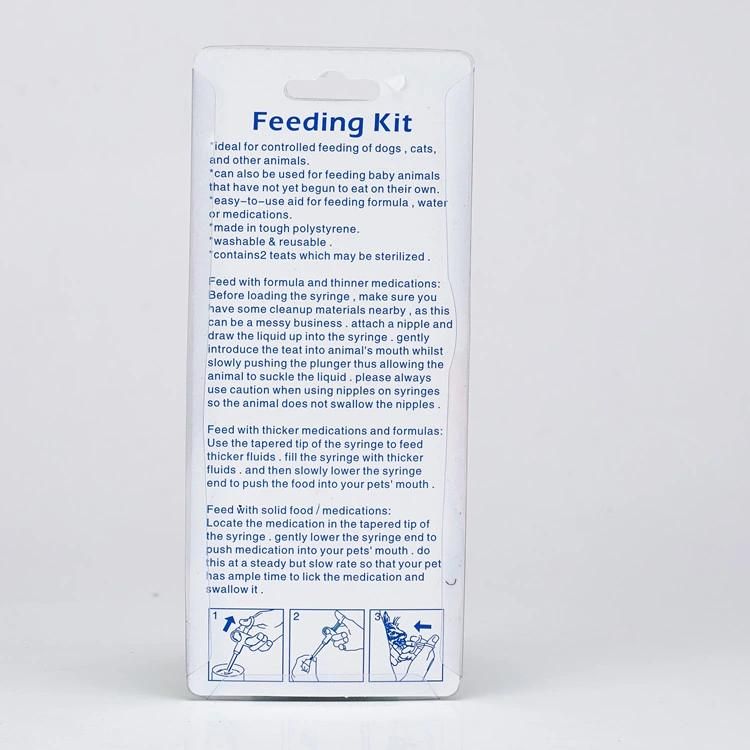 New Style Convenience Pet Cat Dog Feeding Tool Silicone Syringes