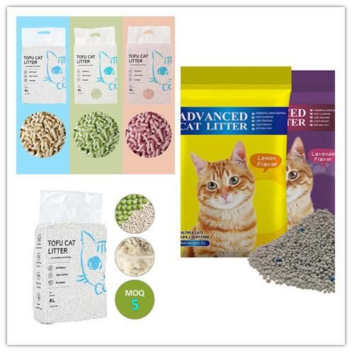 Plastic Packing Cat Litter for Cat Fast Clumping Cat Litter