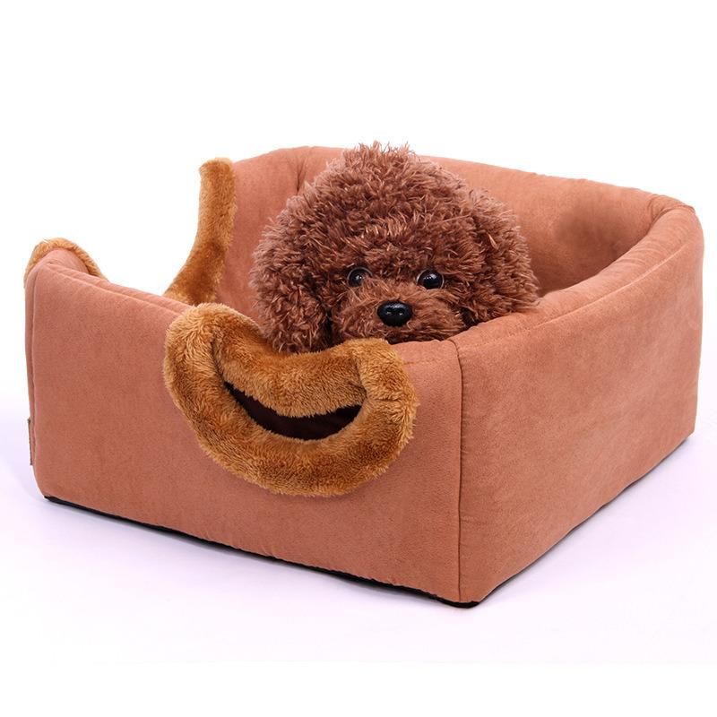 Foldable Two Piece Square Cat Nest