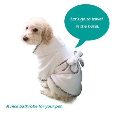 Quickly Dry Soft Absorbent Cat &amp; Dog Casual Clothes Robe
