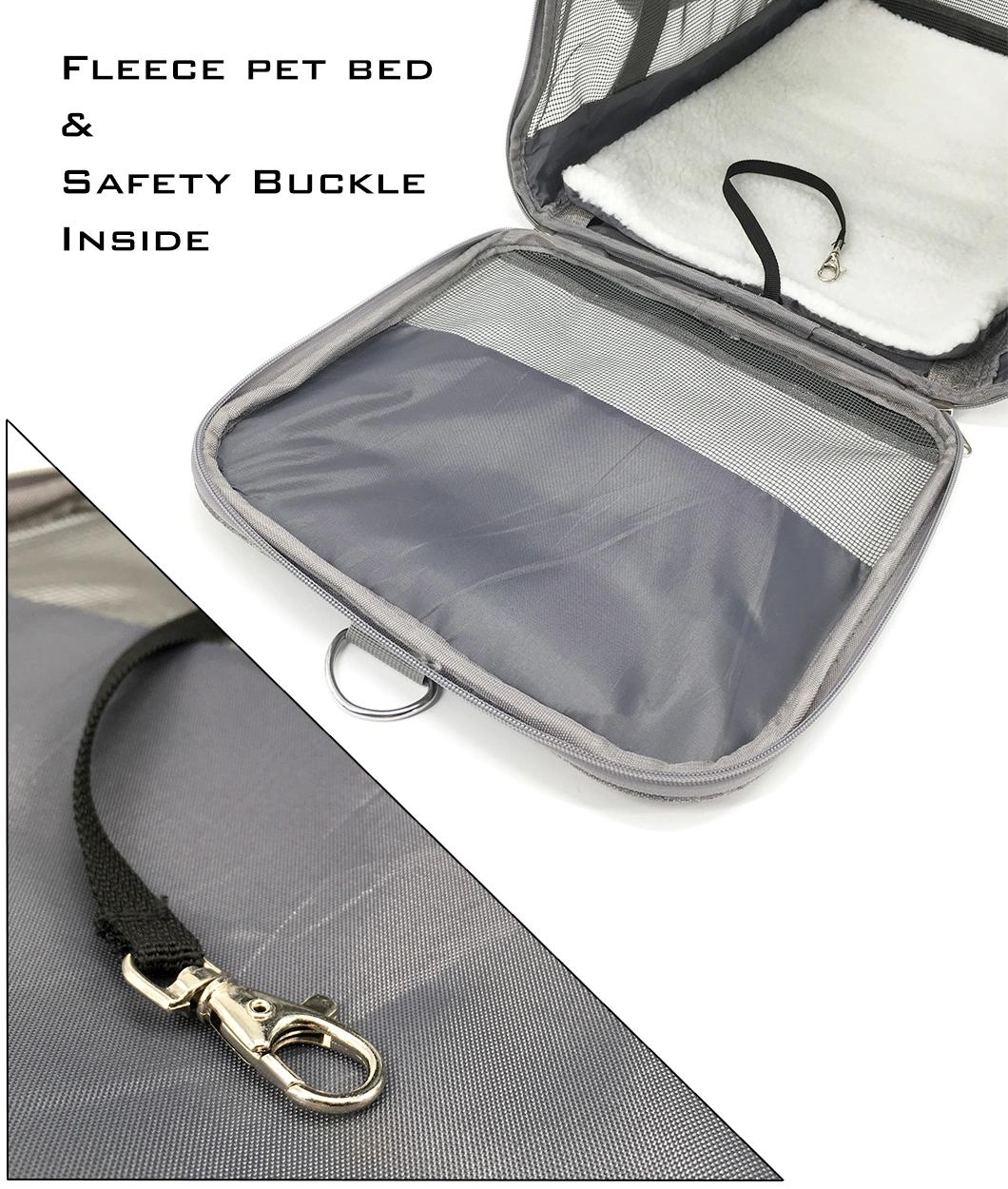 High Quality Large Space Portable Breathable Outdoor Travel Bag Pet Carrier
