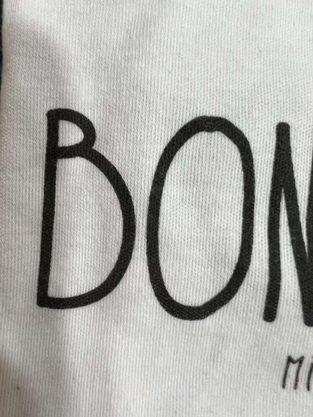 "Bonjour" Printing Pet Vest Cool Dog Tank Products