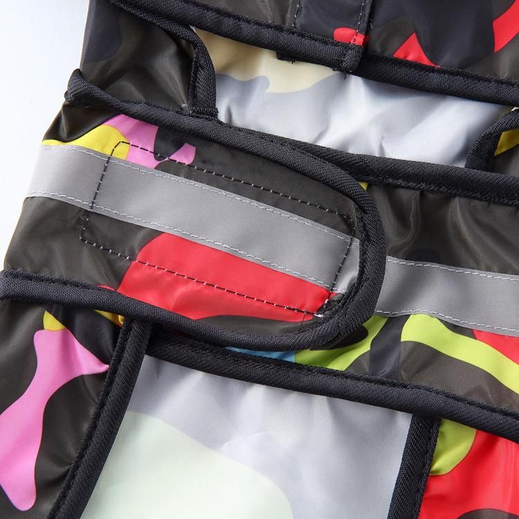 New Design Fashion Pet Clothes Dog Raincoat Waterproof Rain Coat Dog Clothes Breathable Dog Clothing with Hooded1 Buyer