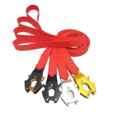 Waterproof PVC Material Tactical Training Dog Leash with Frog Clip