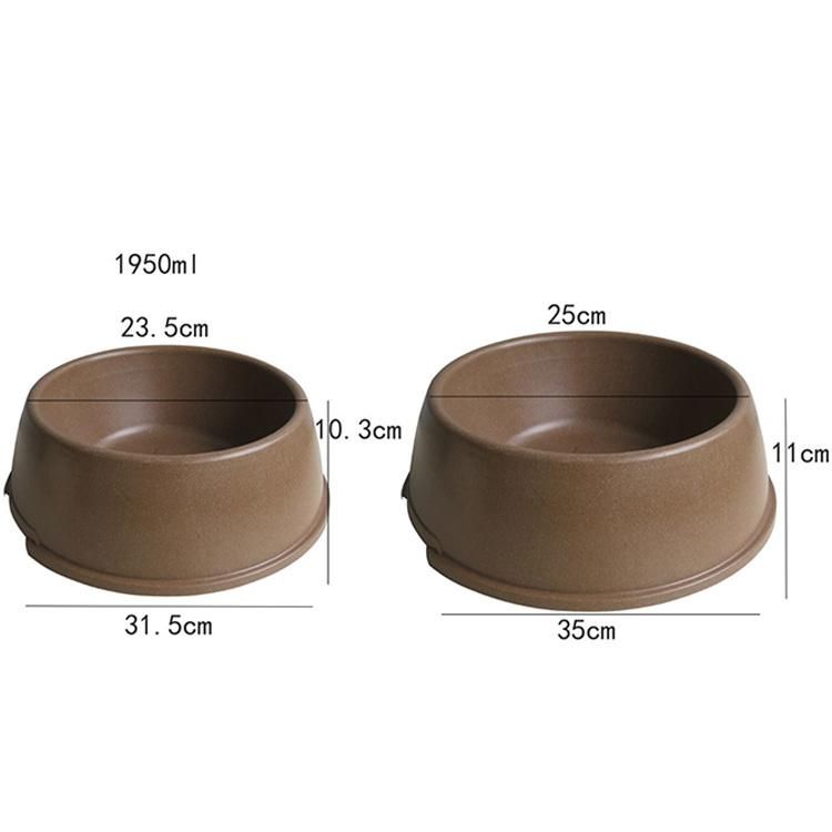 Factory Most Popular Custom Bamboo Fiber Pet Feed Bowl
