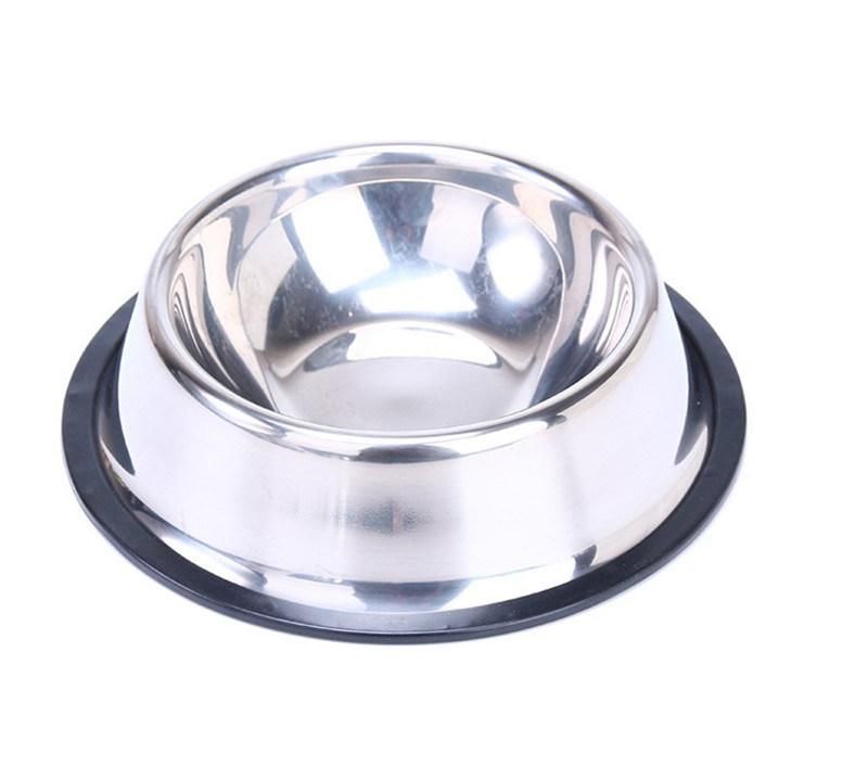 Pet Dry Food Bowls Drinking Water Dog Dish Feeder Food Bowl