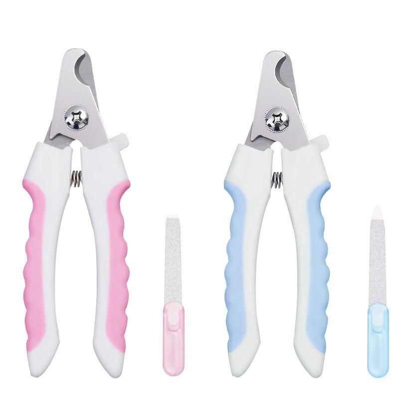 Pet Supplier High Quality 6in Dog Cat Nail Clippers Sets Ss Pets Nail Scissors Set