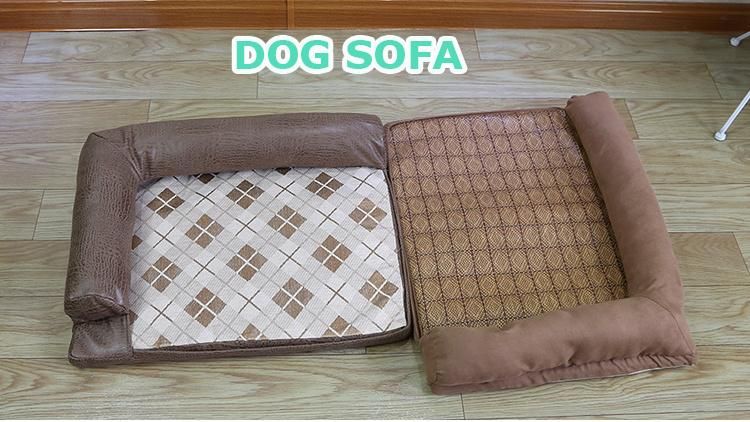 Suppliers Premium Luxury Soft Extra Large Waterproof Dog Orthopedic Bed Sofa Winter Summer