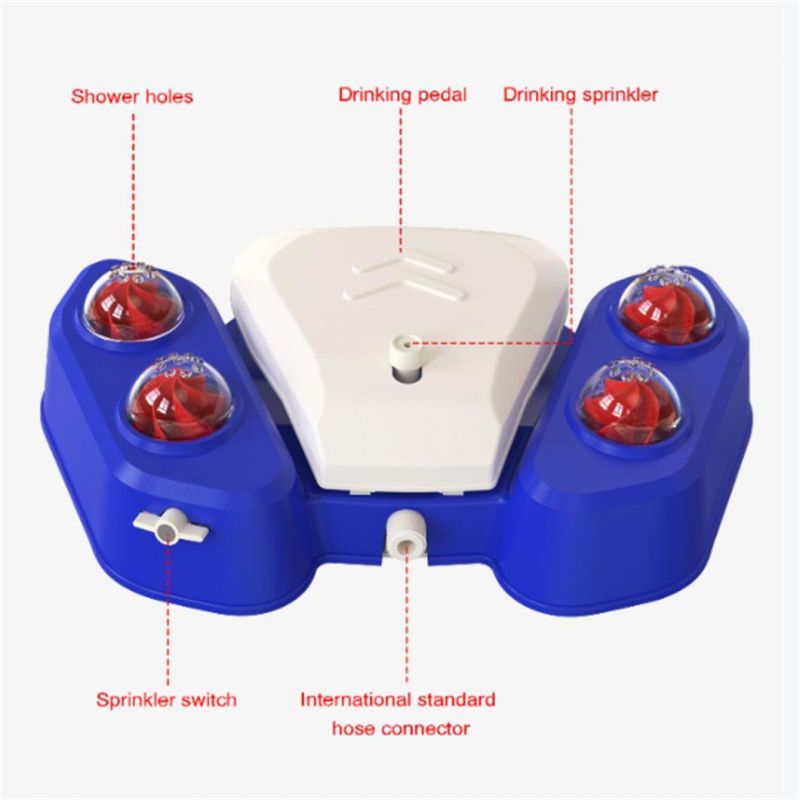 Dog/Pet Foot Type Automatic Water Feeder Toy