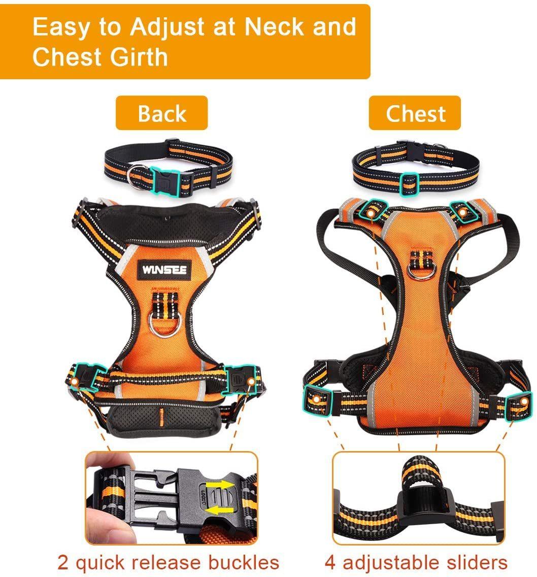 Dog Harness for Xtra Large Dogs, Easy Control Handle for Walking