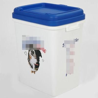 Wholesale Factory Manufacturer 40L Plastic Tin Pet Food Storage Container