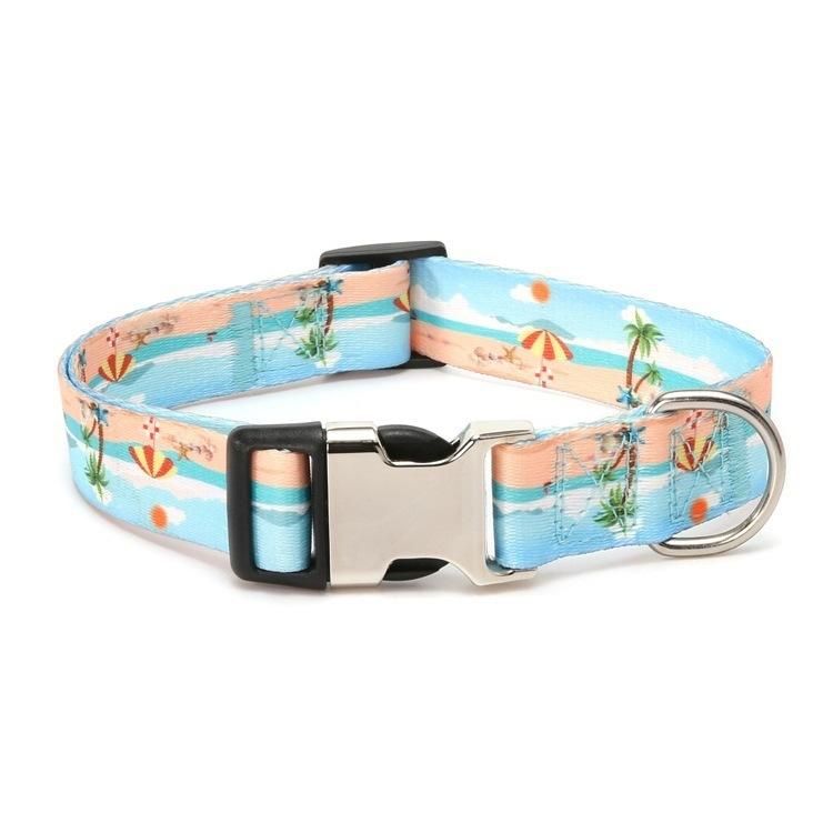 New Fashion Printed Dog Leash Pet Collar