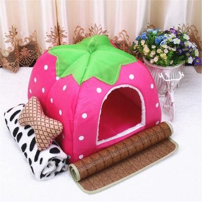 Winter Warm Puppy Dog Cat Sofa Bed Luxurious Crown Dog Priness Beds for Small Dogs