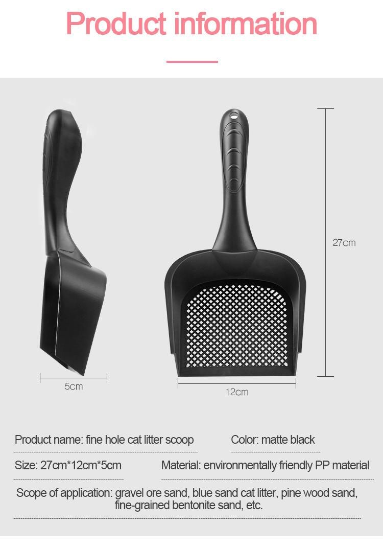 PRO-Environment Plastic Cat Shovel Sand Removing Cat Litter Box Cat Cleaning Shovel
