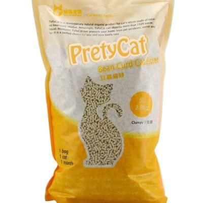 Chinese Factory Best Sell Pet Product Clumping Flushable Kitty Sand Tofu Cat Litter