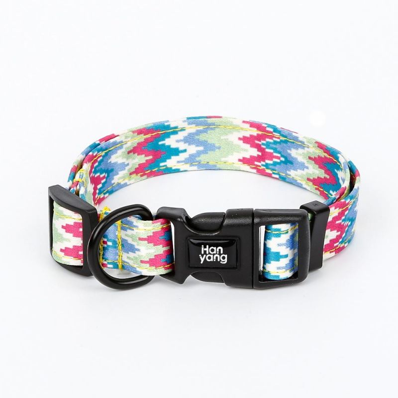 2022 New Fashion OEM Custom Luxury Personalized Logo Adjustable Blank Plain Nylon OEM Custom Luxury Personalized Logo Adjustable Pet Dog Collars