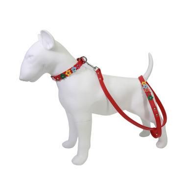 PU Leather Pet Collar Lovely Dog Collar