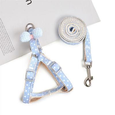 Custom Logo Pet Accessoris Nylon Durable Dog Harness Leash