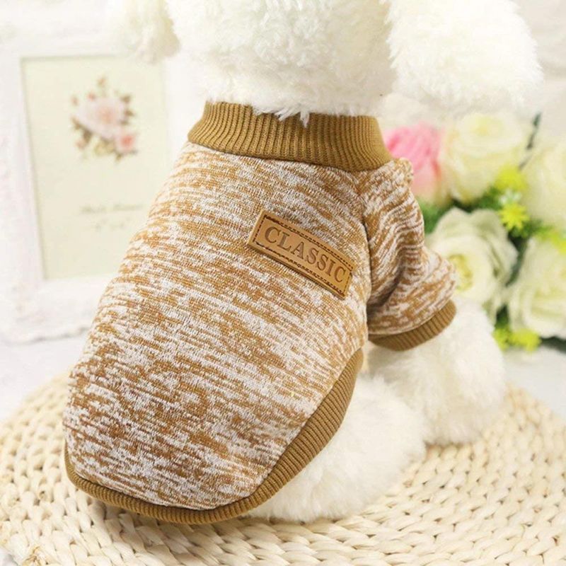 Knitwear Sweater Dog Clothing Soft Warm Fleece Dog Clothing