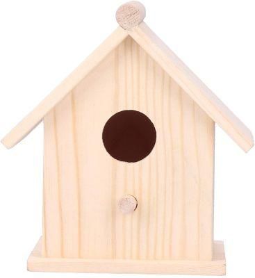 Outdoor Birdhouse Home Decorative Wooden Bird Feeder Garden House Bird Cage