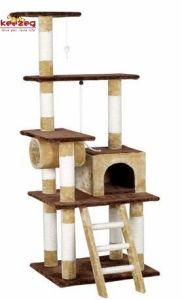 Quality Cat Scratch Tree Cat Bed House Post Furniture Condo (KG0050)