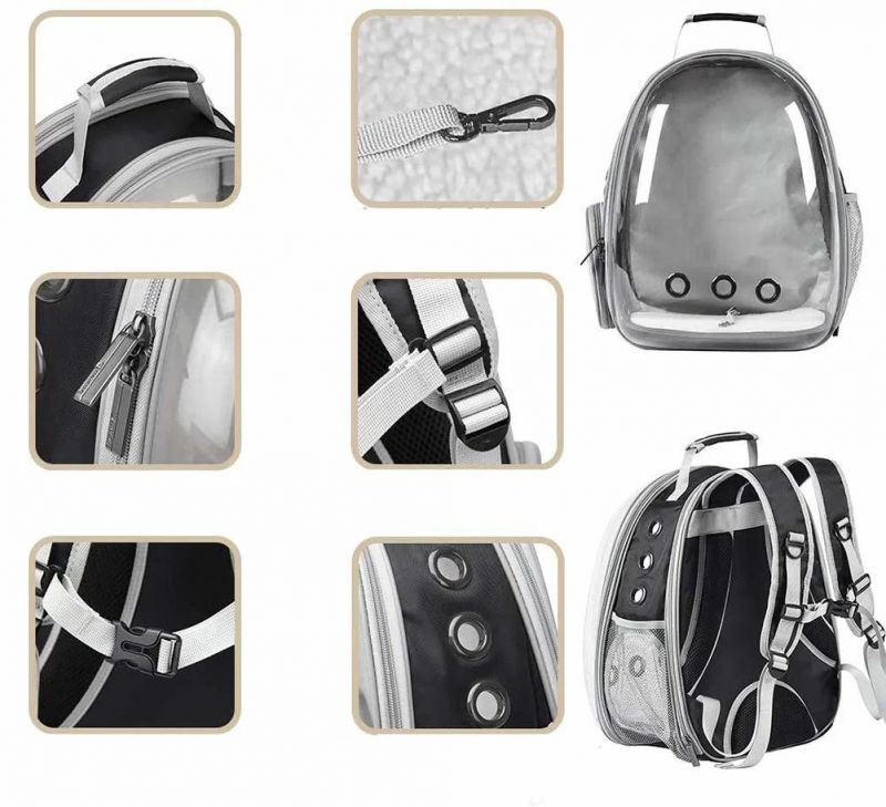 Transparent Multifunctional Foldable Travel Space Breathable Dog Pet Carrier