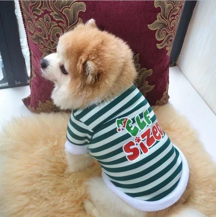 Pet Clothes, Puppy Hoodie Sweater Dog Winter Coat Warm Sweatshirt Dog Outfit for Christmas