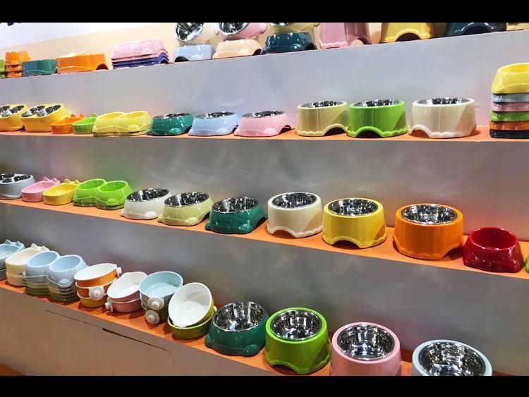 Supplies Factory Wholesale Cat Dog Bowl Pet Plastic Love Pet Bowl