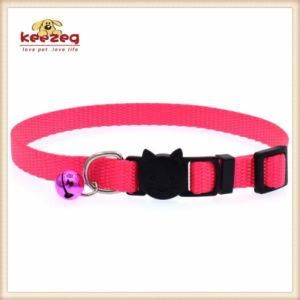 Plain Comfort Nylon Cat Collars /Leash Separate Matching (KD0121)