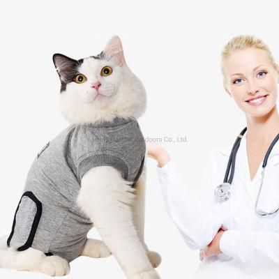 Recovery Suit for Cats After Surgery Cat&prime;s Postoperative Clothing Post-Operative Vest Puppy Medical Post Surgical Clothes