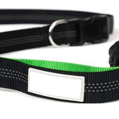 Dual Handle Reflective Shock Absorbing Bungee Dog Leash