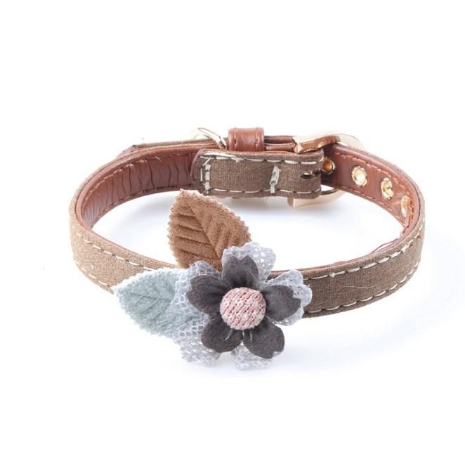 Floral Elegant Dog Collar & Cat Collar with Fast Delivery &No MOQ