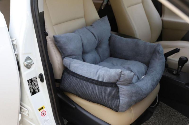 Travel Safety Dog Sofa Bed Seat Pet Car Booster Seat