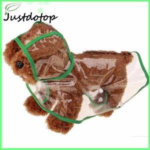 Transparent Waterproof Dog Cat Clothes Puppy Raincoat Hoody Pet Clothing