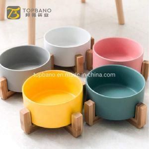 China Eco-Friengly Biodegradable Bamboo Fiber Pet Bowl Dog Bowl Cat Bowl