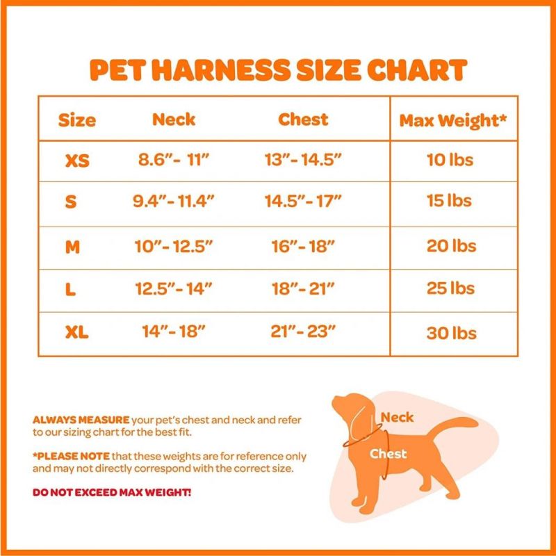 Breathable Mesh Fabric Pet Harness