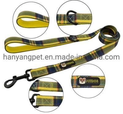 Custom Print Logo Sublimation Polyester Padding Dog Leash Cat Leash