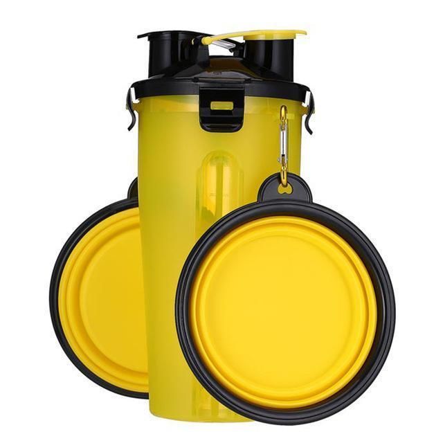 Multi Color Foldable Food Silicone Pet Travel Bowls
