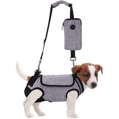 Travel Hiking Adjustable Vest Saddle Dog Holder Wear Harness Bag