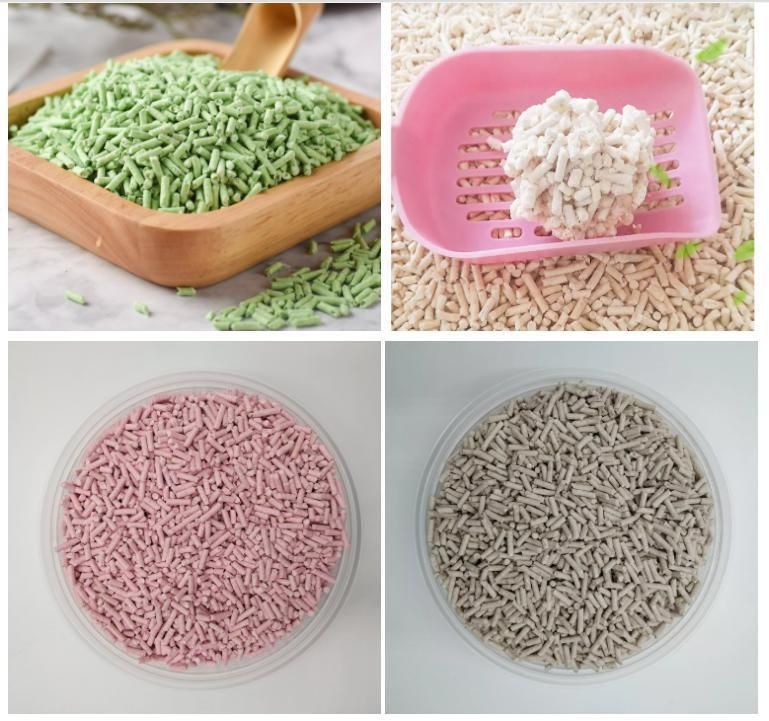 China 2020 Hot Selling Factory Wholesale Price Customized Small Granule Plant Cat Sand Broken Tofu Cat Litter